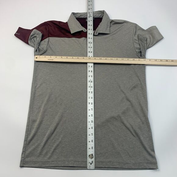 Ping Polo Shirt Mens L Large Gray Sensor Cool Short Sleeve Performance Golf - Picture 5 of 11